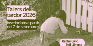 Ja és aquí la programació de tallers de tardor del Pati Llimona. Descobreix les novetats en fotografia, plàstica, cuina i molt més!